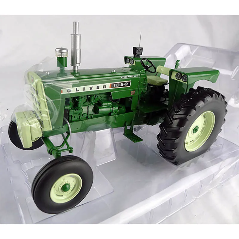 

Литые под давлением в масштабе 1:16, Оливер 1850, трактор из сплава, фермерская модель автомобиля, коллекция сувенирных украшений, демонстрацио...