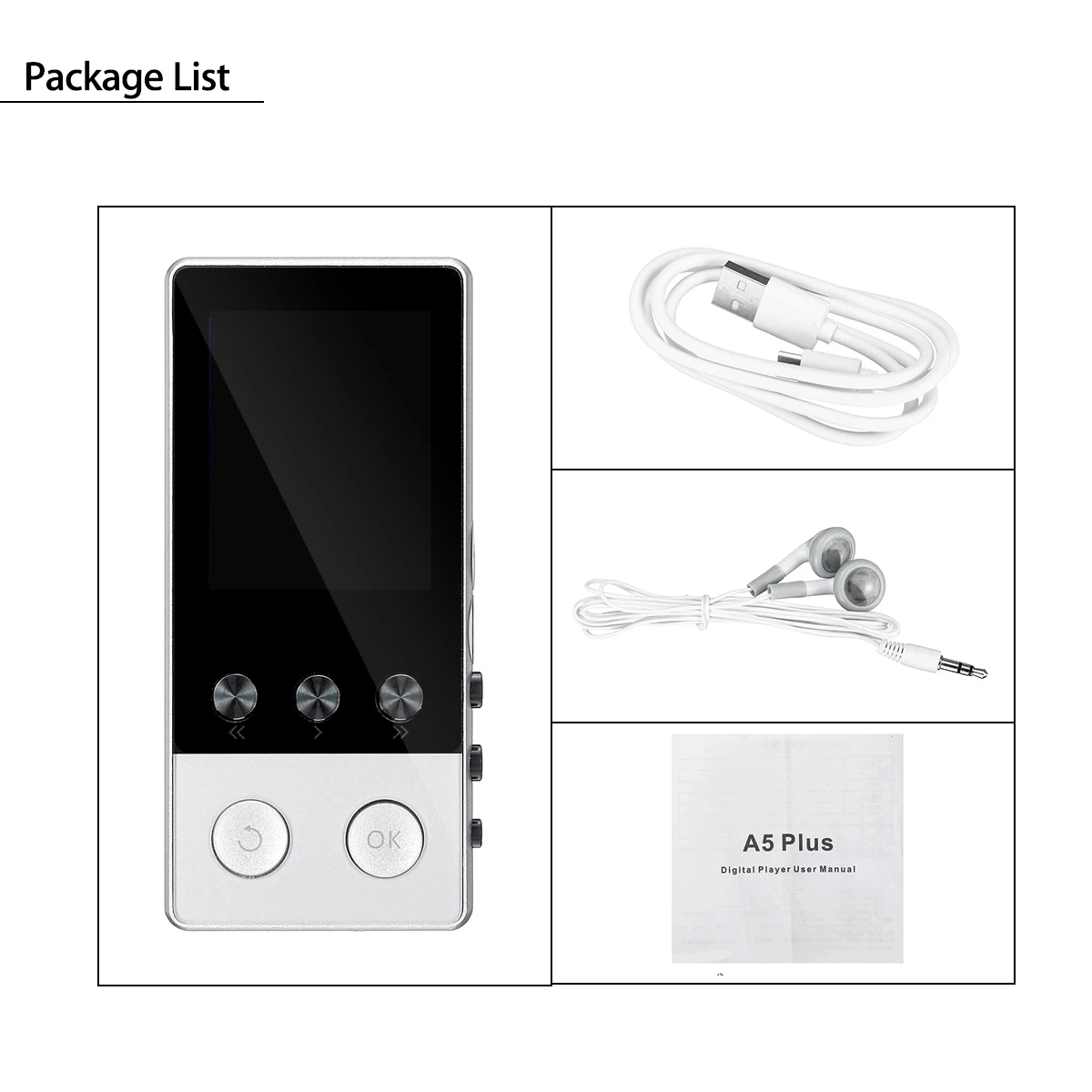 

Portable Audio Hifi Hi-fi Mr Mp 3 4 For Music Mp4 And Mp3 Player With Bluetooth Screen Video Radio FM Txt Lecteur Record Speaker