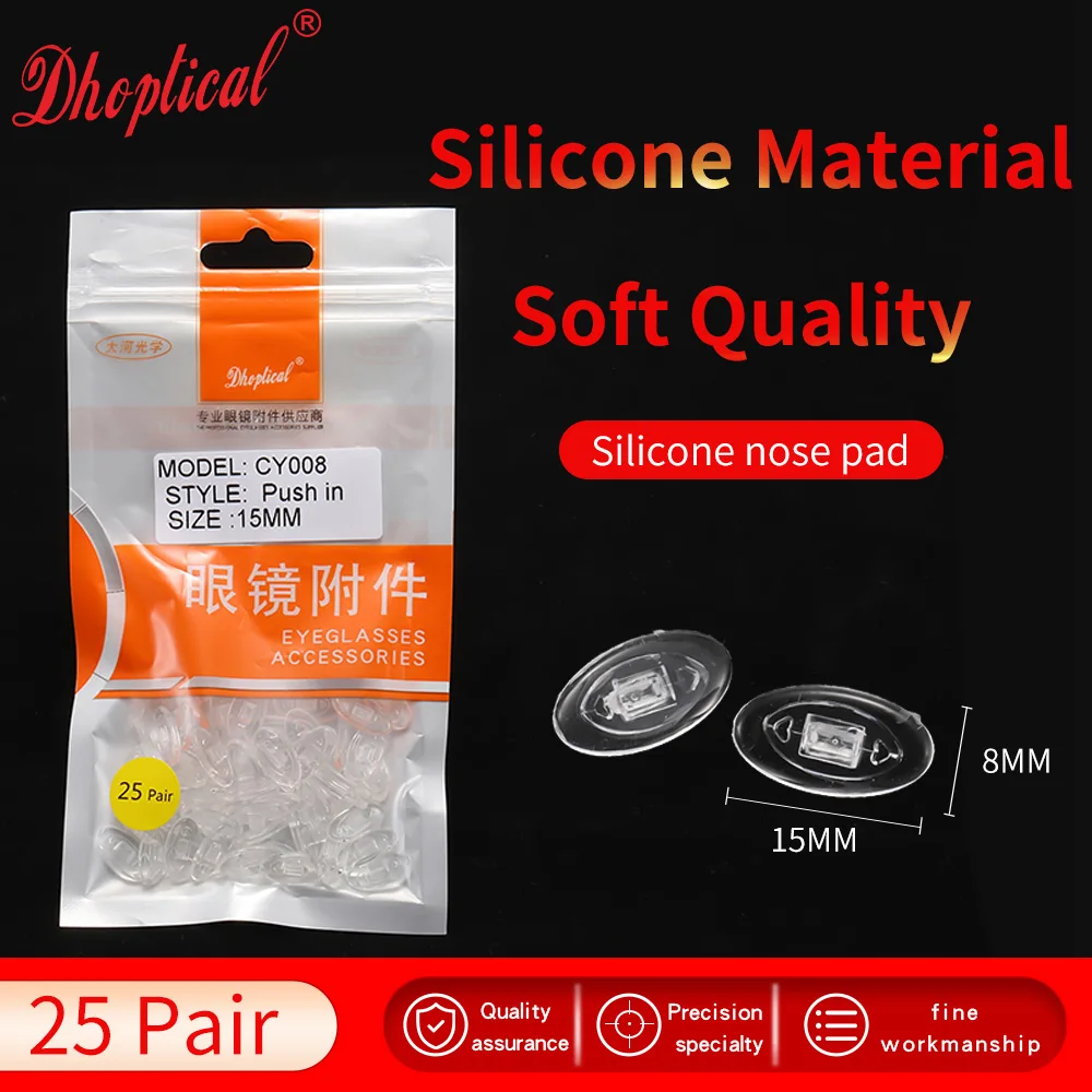(25 пар) очки подушечки для носа аксессуары очков вставной и винт из мягкого