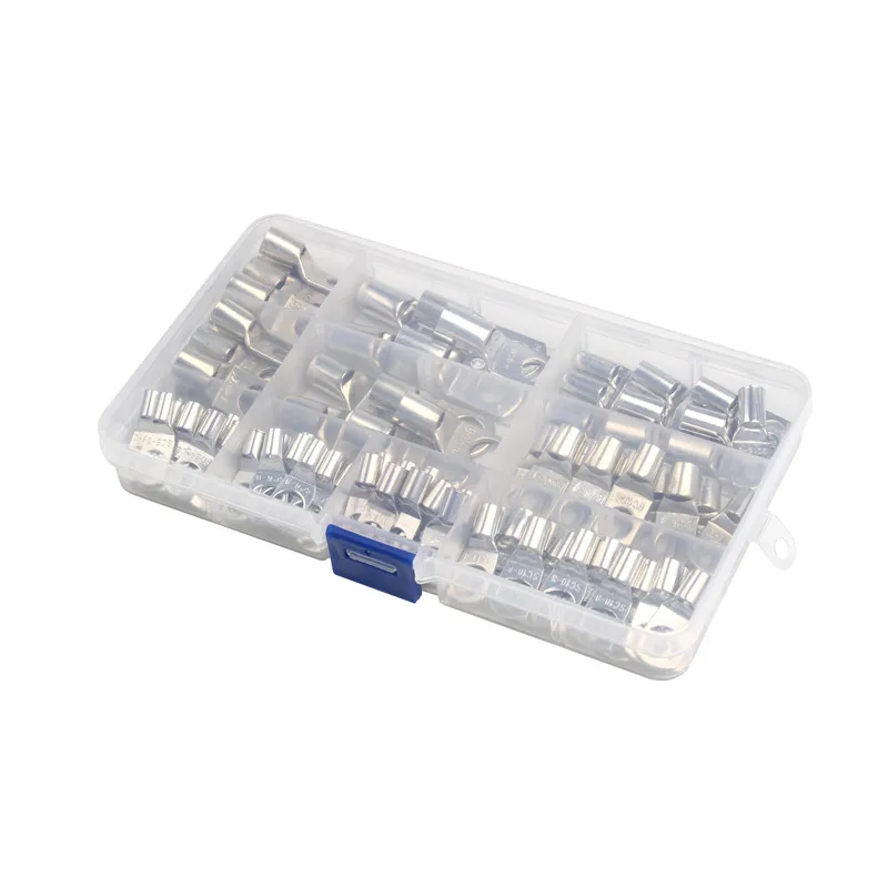 60/100 шт. провод разъема SC Луженый Медь проушины терминалы для Батарея голой кабель