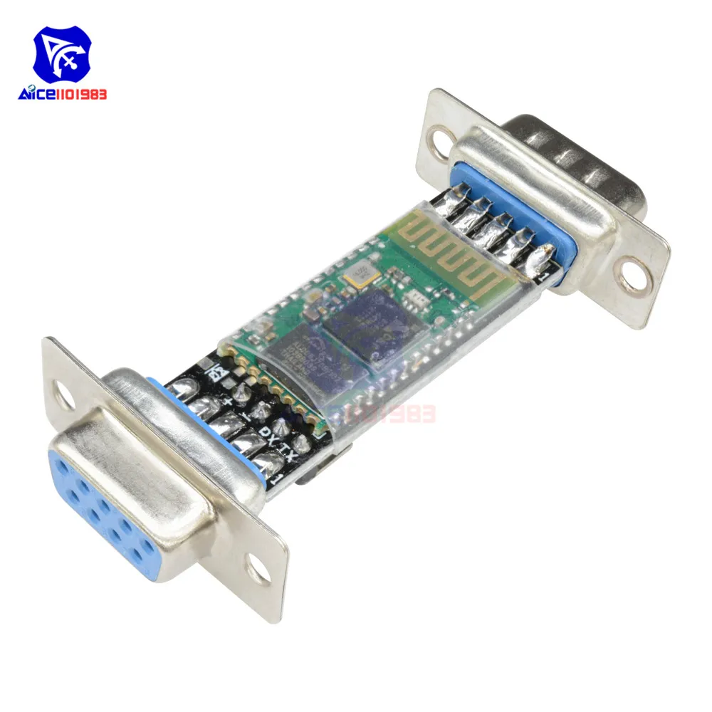 Адаптер diymore для Arduino модуль-преобразователь с RS232 на Bluetooth V2.0 разъем DB9 разъема Male