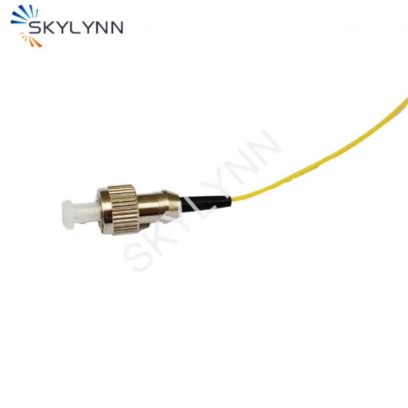 Promotion 50PCS FC/UPC Fiber Optic Pigtail, SM G652D 0.9MM Tight Buffer Yellow LSZH Jacket 1 Meter Length Optical Pigtails