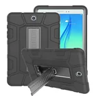 Новинка, бронированный чехол для Samsung Galaxy Tab A 9,7, фотография, модель T550, P550, Силиконовый противоударный чехол-подставка, кожаный чехол для планшета + чехол