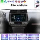 Автомобильный мультимедийный DVD-плеер, 2 Гб + 32 ГБ, Ips, 4 ядра, Android, для Toyota Land Cruiser Prado 150, 2018, 2019, 2020, Авторадио, GPS-навигация