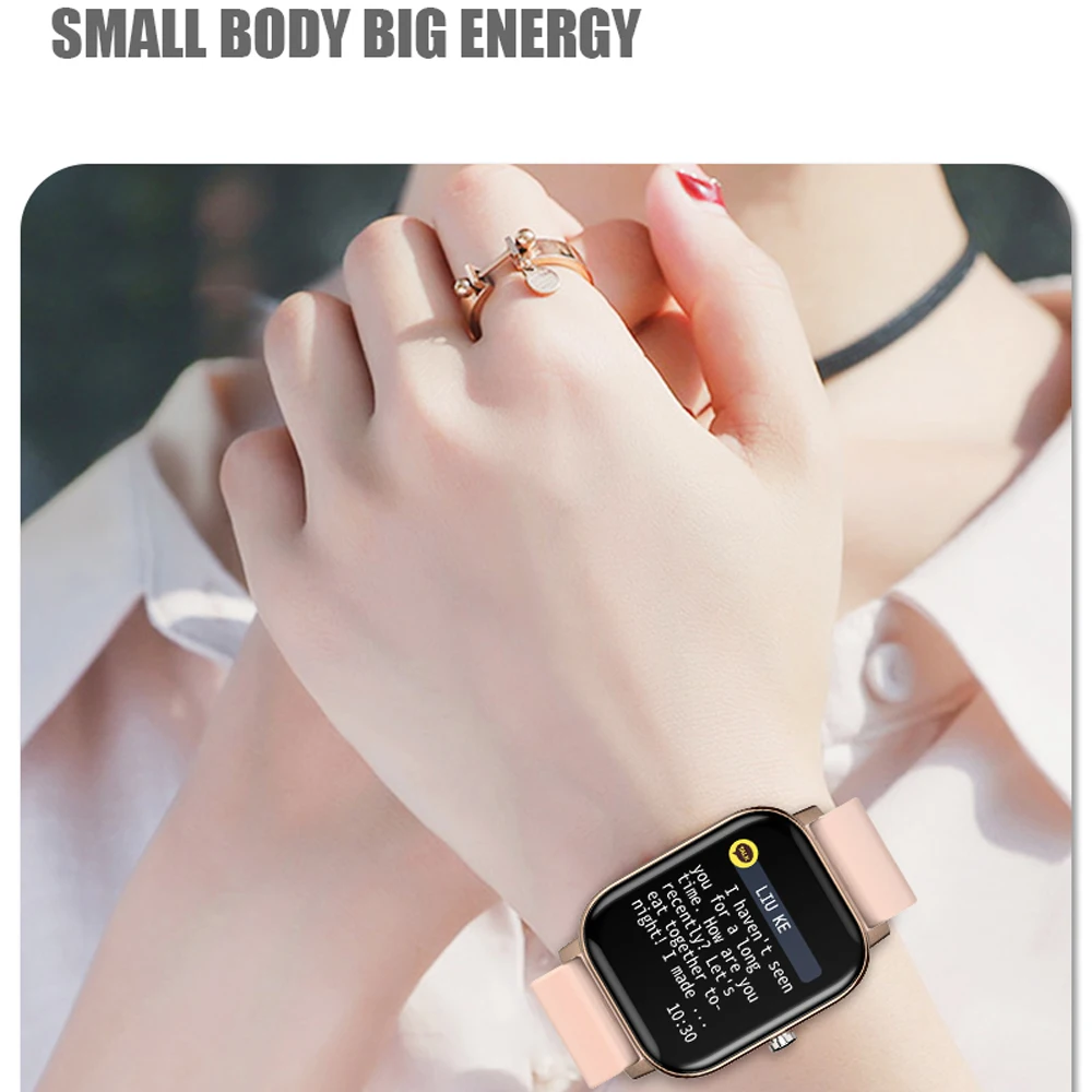 P9 Смарт-часы для мужчин и женщин DIY часы с лицом 1 4 дюйма полный сенсорный