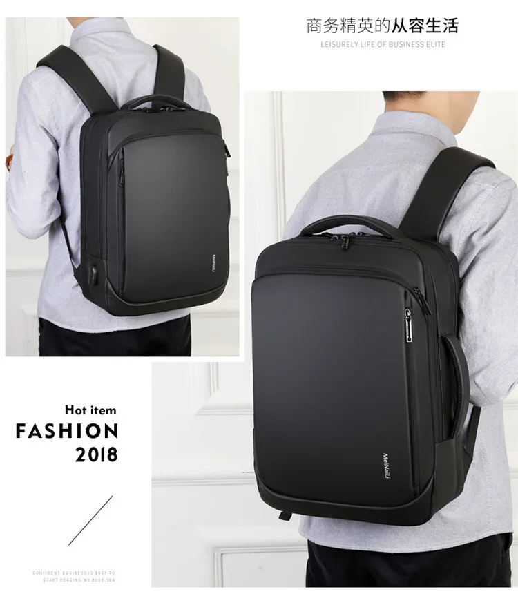 PUIMENTIUA сумки для ноутбуков мужские рюкзаки бизнес-ноутбук Mochila водонепроницаемый рюкзак usb зарядка анти-Шиф сумки дорожные сумки