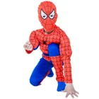 Аксессуары Костюм Супергероя человека-паука для мальчиков и девочекДетский карнавальный костюм на Хэллоуин, боксерские перчатки, Подарочная маска
