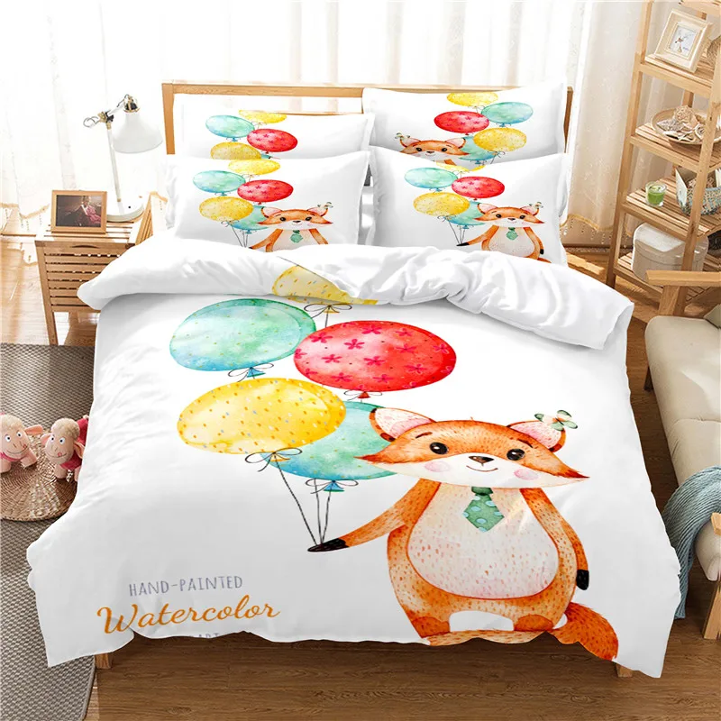 

Cartoon Beautiful Girl Bedding Set Duvet Cover Set 3d Bedding Digital Printing Bed Linen Queen Size Bedding Set Fashion Design
