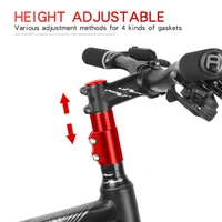 bike handlebar fork stem riser rise up extender extension heads up durable bicycle adaptor mtb mountain bike stem riser