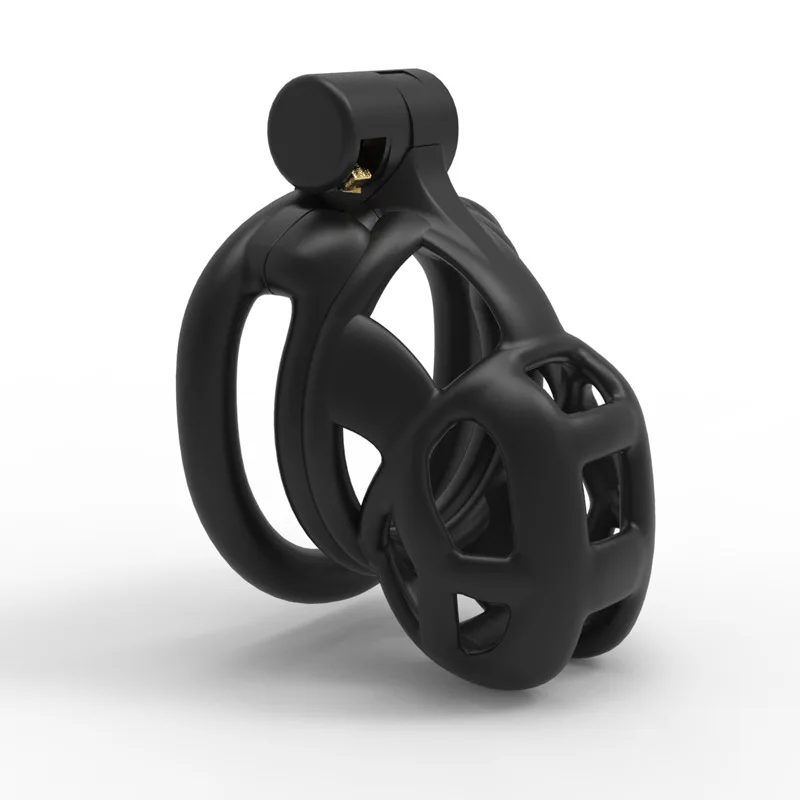 Распродажа клетка для пениса Mamba 3D устройство кобры целомудрия с 4 кольцами на