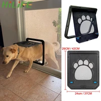 hilife pet door outdoor dogs cats window gate house enter freely pretty garden safe easy install lockable magnetic screen