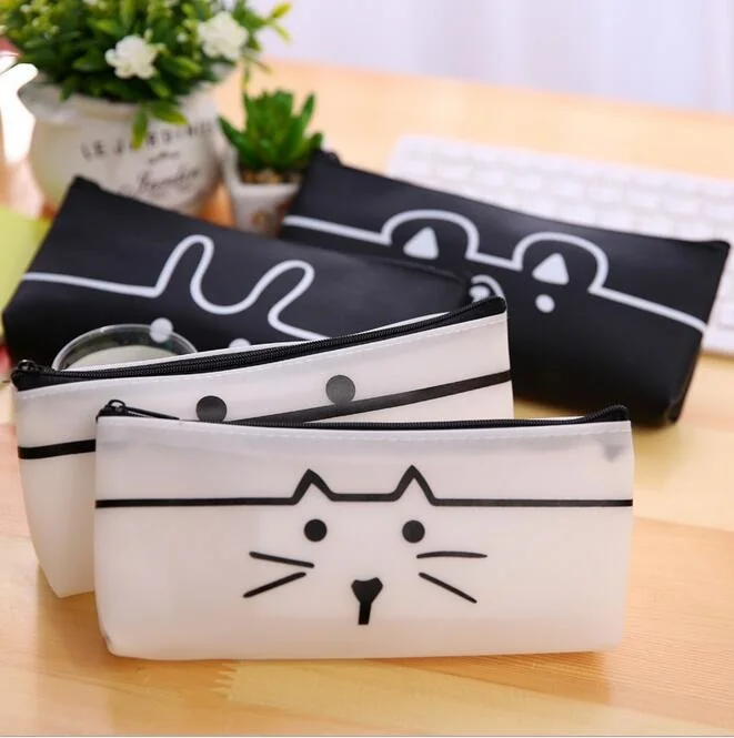Водонепроницаемая черно белая сумка карандаш в виде животных с хорошей