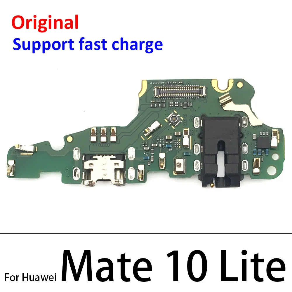 

10PCS 100% Original New For Huawei Mate 9 10 20 30 Lite Pro USB Charging Port Connector Board With Mic Microphone Flex Cable