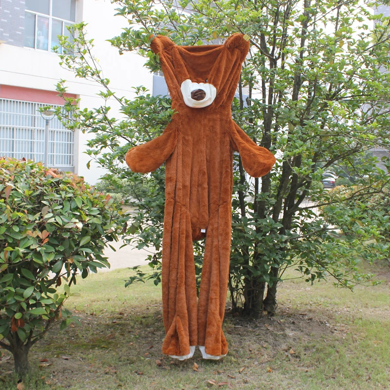 100-340 см Американский гигантский плюшевый мишка пальто плюшевые игрушки мягкий