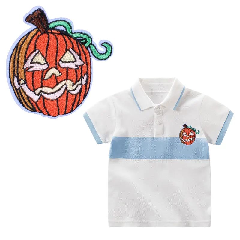 Нашивки в полоску с Пчелкой тыквой ведьмой нашивка для одежды A уровень моющаяся