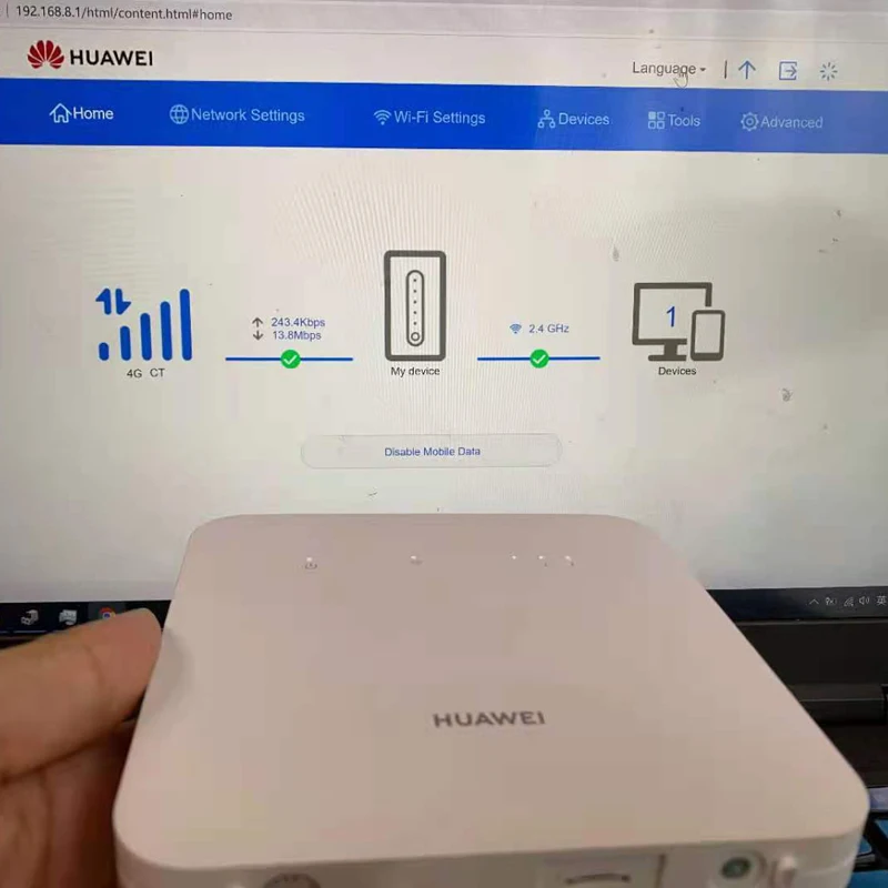 Unlocked Huawei Router 2s B312-926 4G LTE Router 4G Router Support VPN Multi-language Support LTE FDD B1/3/5/8/38/40