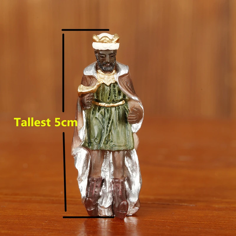 11 шт. мини-христианские наборы Рождественская сцена домашний декор ремесла