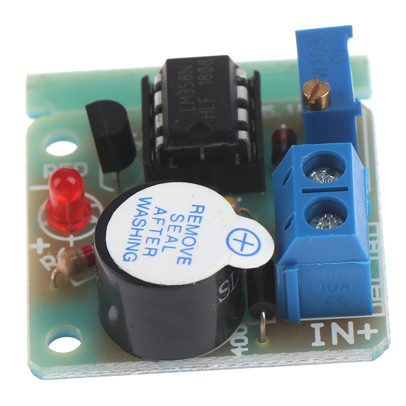 

12V Battery Sound and Light Alarm Against Over-discharge Protection Board Low Voltage /Under Voltage Protection Module