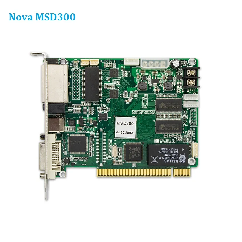 

Nova MSD300 sending card full color led screen controller Synchronous Led Video Wapp Panel sending card