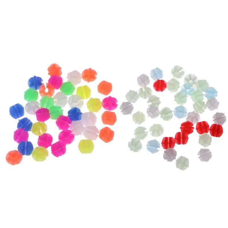 1 сумка светящиеся колёса для велосипеда спиц бусины Пластик красочные