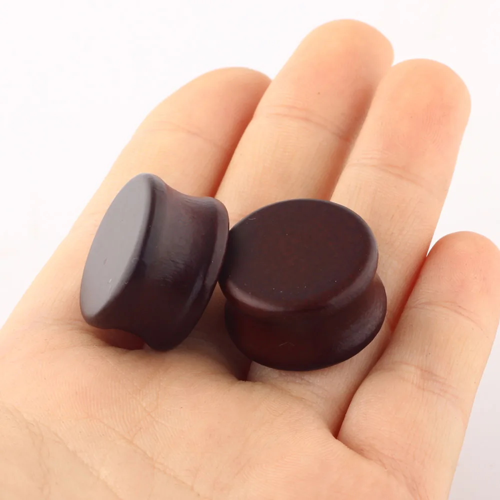 Расширители для ушей TIANCIFBYJS натуральные органический деревянный 7-20 мм |