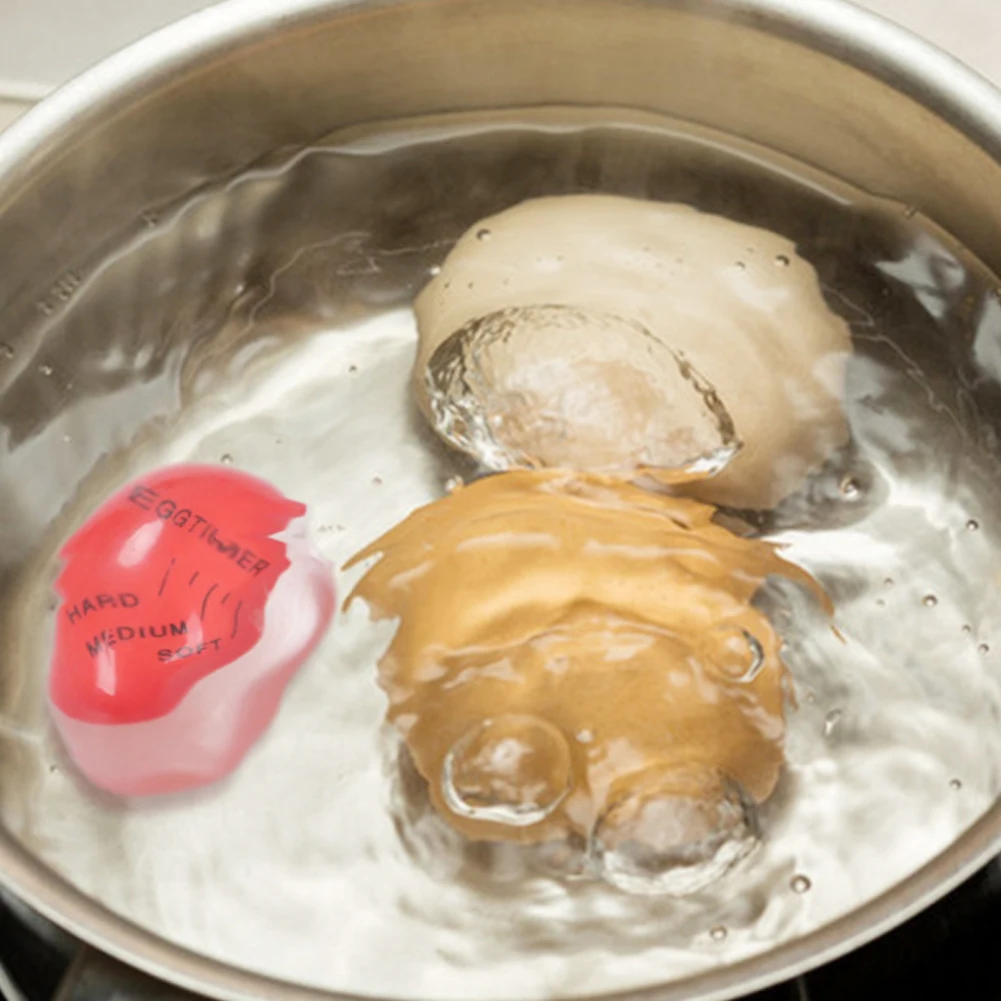 Идеальный Цвет таймер с изменяющимся Yummy мягкий яйца всмятку и вкрутую Пособия по