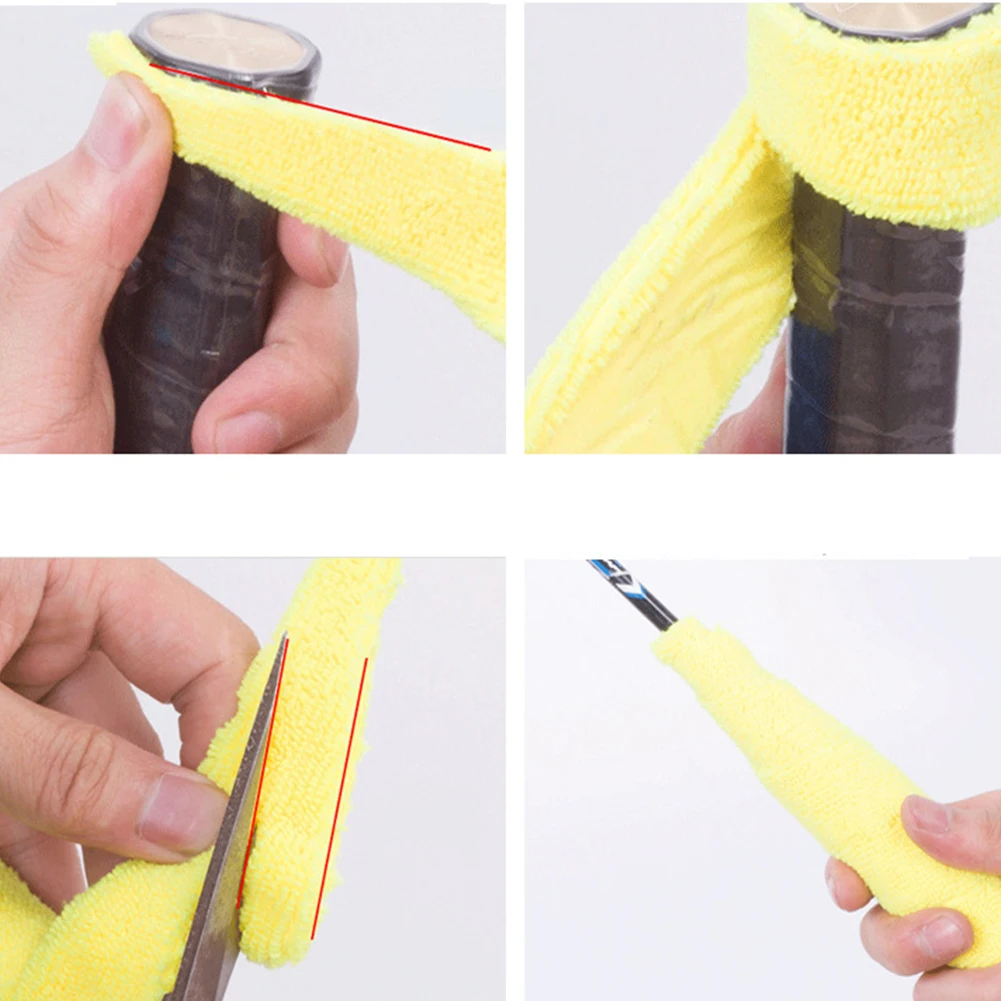 

Handle Badminton Grips Cover Self Adhesive Wraps Durable Accessories Racket Protective Anti Slip Replacement Sports No Smell