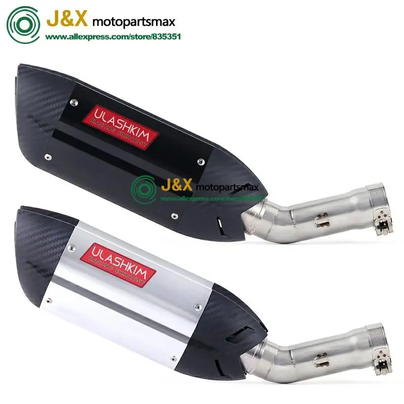 Слипоны для Yamaha FZ8N FZ8 FZ800 2010 2011 2012 2013 2015 мотоциклетная полная выхлопная система