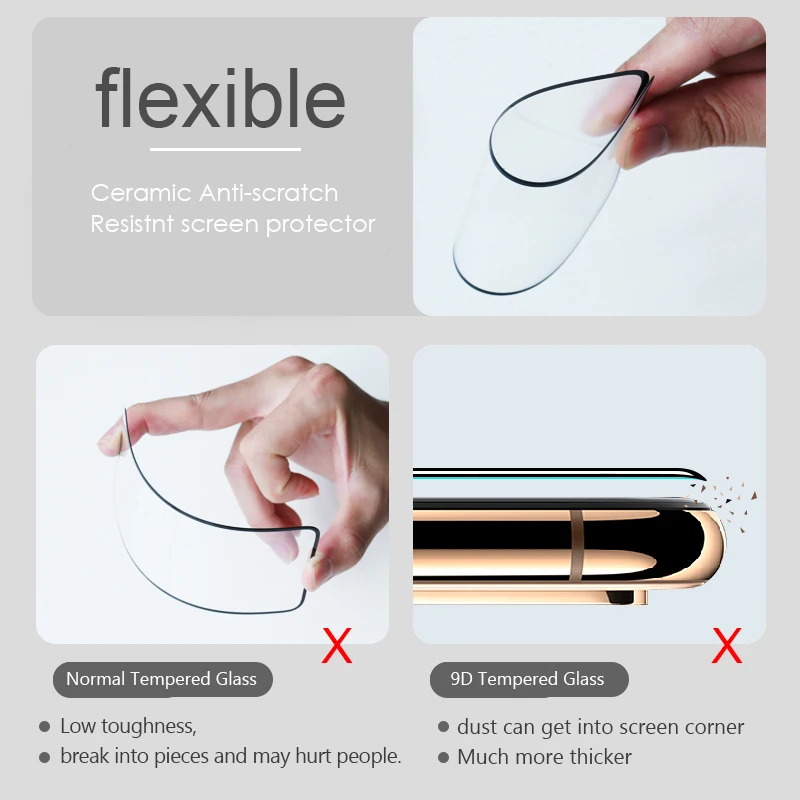 Fully Clear Ceramic Scratch Proof film for Xiaomi Pad 5 Pro screen protectors transparent Mipad Not Hydrogel Film no glass | Компьютеры и