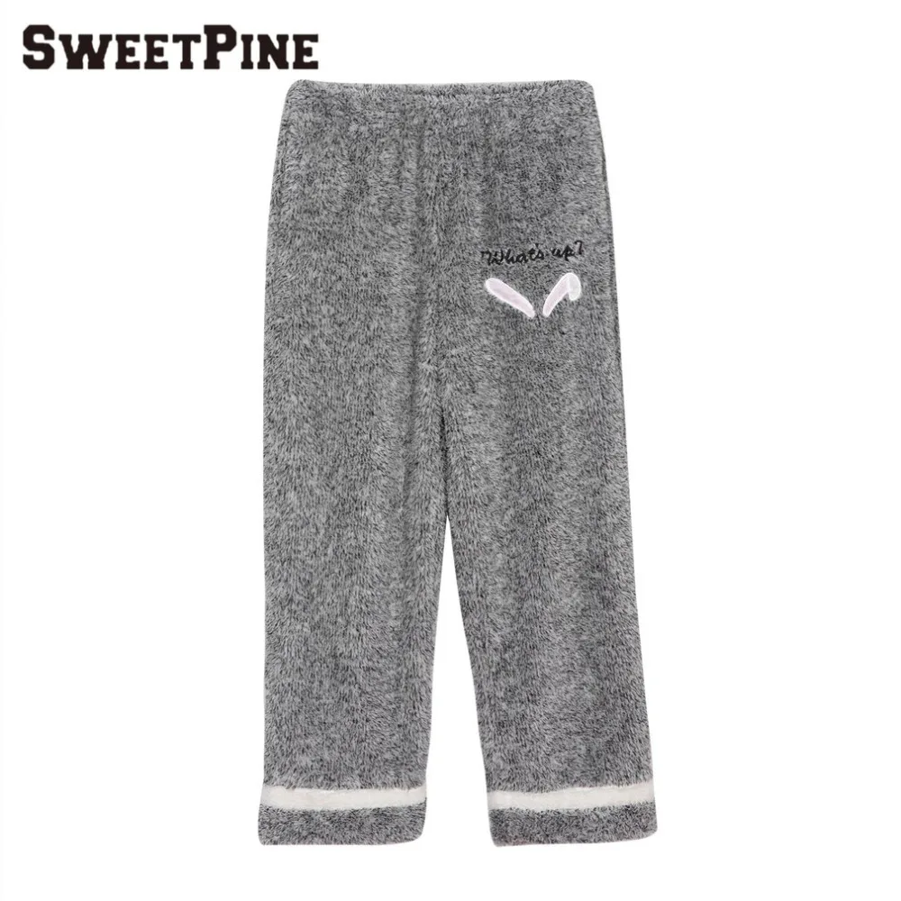 Брендовые высококачественные женские пижамные комплекты SWEETPINE зимняя