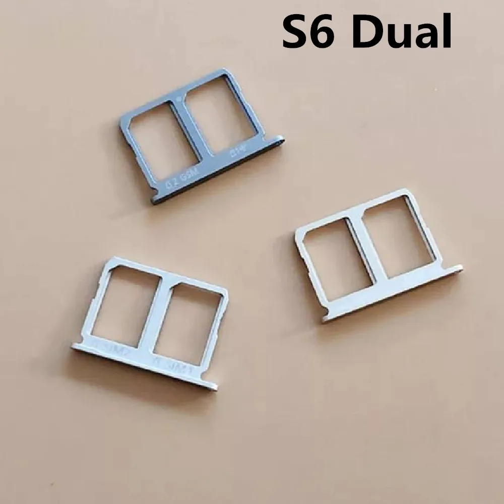 Черный/белый/золотой одиночный/двойной Micro sim-карты лоток Слот держатель адаптеры