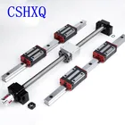 Комплект шариковых винтов SFU1610 + линейные направляющие 2 шт. HGR20 квадратная направляющая 4 шт. HGH20CA HGW20CC детали для кареток с ЧПУ