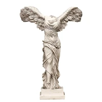 statues living room decorations resin figurine winged victory sculptures figurines for interior room ornaments home decor craft