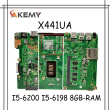 X441UA X441UAK Laptop motherboard For Asus X441U X441UQ X441UR X441UVK X441UB F441U A441U mainboard W/  I5-6200 I5-6198 8GB-RAM
