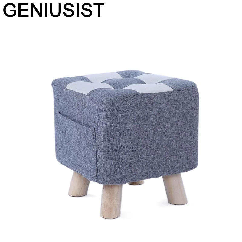 

Приспособление для хранения мебели в скандинавском стиле для хранения небольших стульев чехол для дивана Сменная обувь табурет Poef Taburete отт...