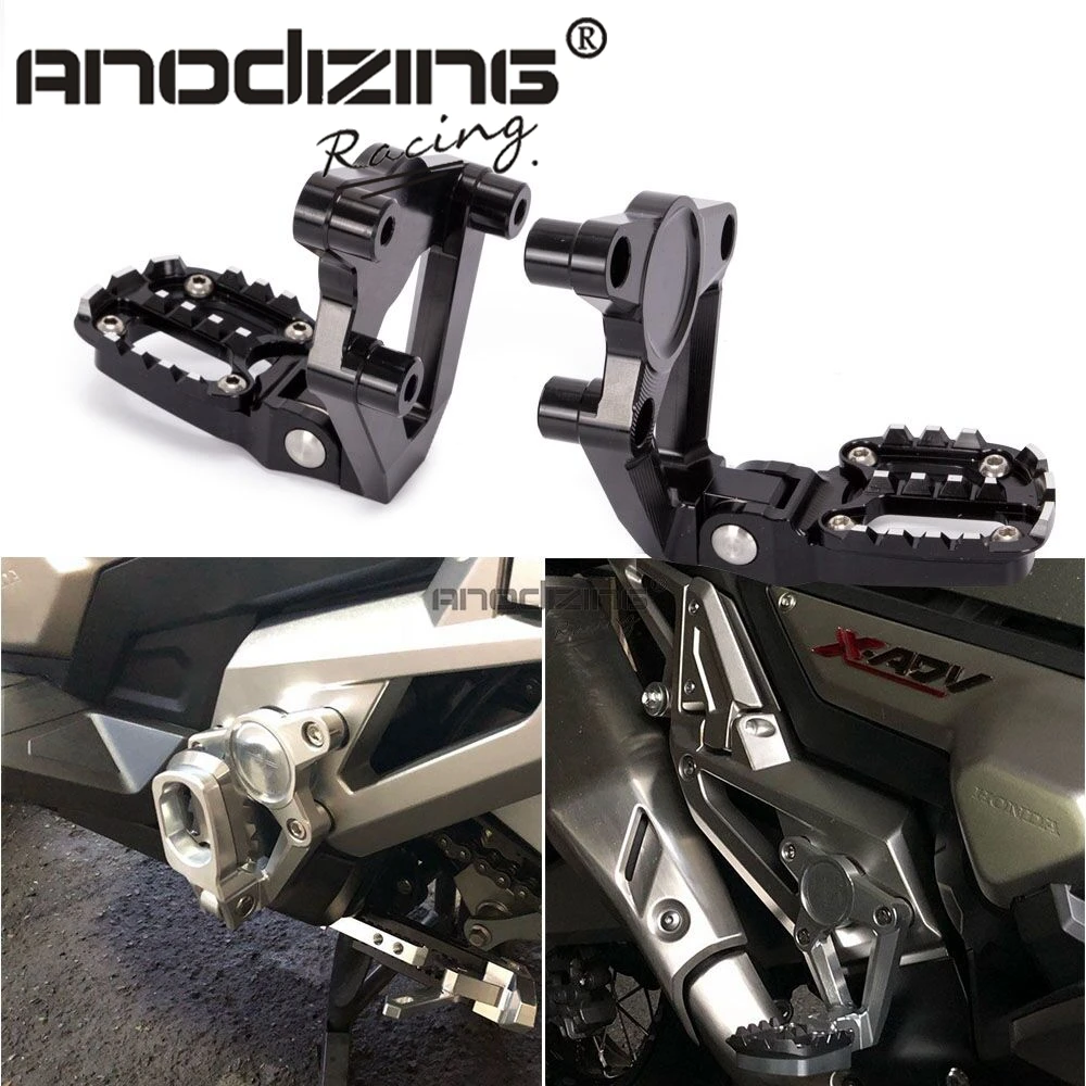 Складной задний комплект для мотоцикла подставка ног педали легковых