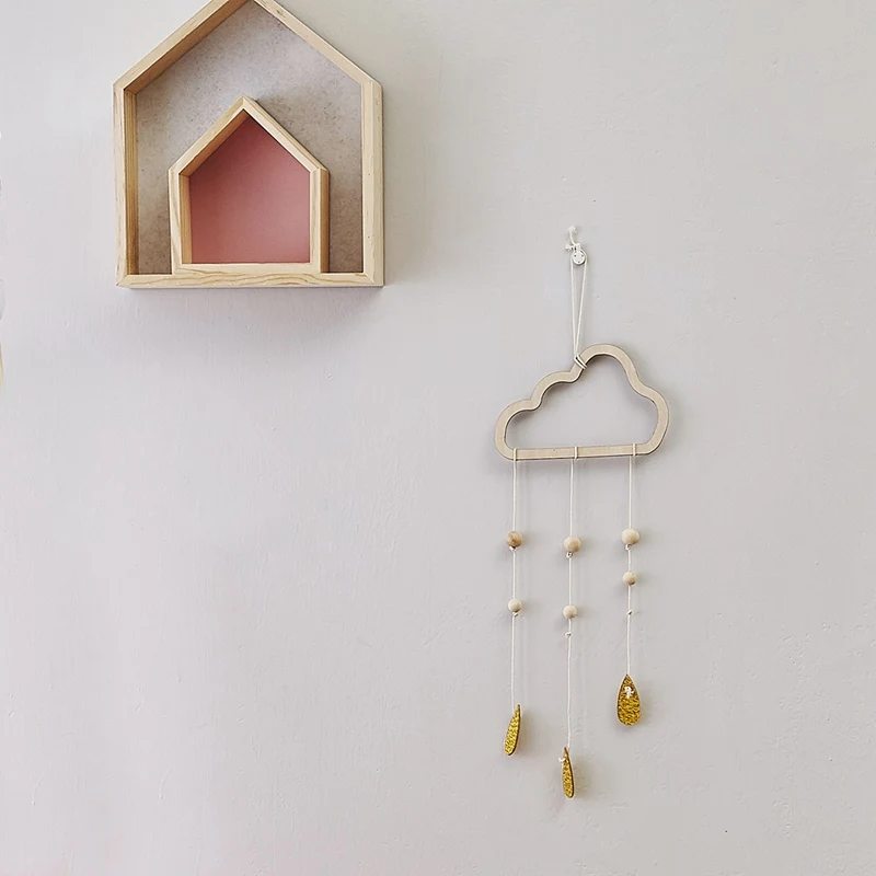 INS скандинавский декор для детской комнаты облако дождь палатка игрушка ребенка