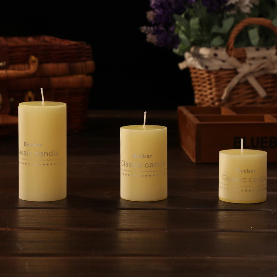 Индивидуализированная ароматерапевтическая свеча ароматическая белая день