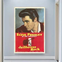 cp1707 jailhouse rock classic hot movie print silk fabric poster indoor wall art decor gift