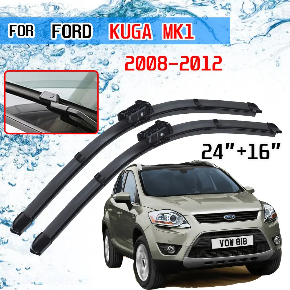 For Ford KUGA MK1 2008 2009 2010 2011 2012 Accessories Car Front Window Windshield Windscreen Wiper Blades Brushes Cutter | Автомобили и