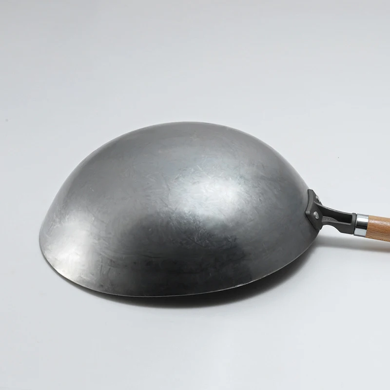 Wok традиционная ручная работа рандомная антипригарная с покрытием вок шеф-повара