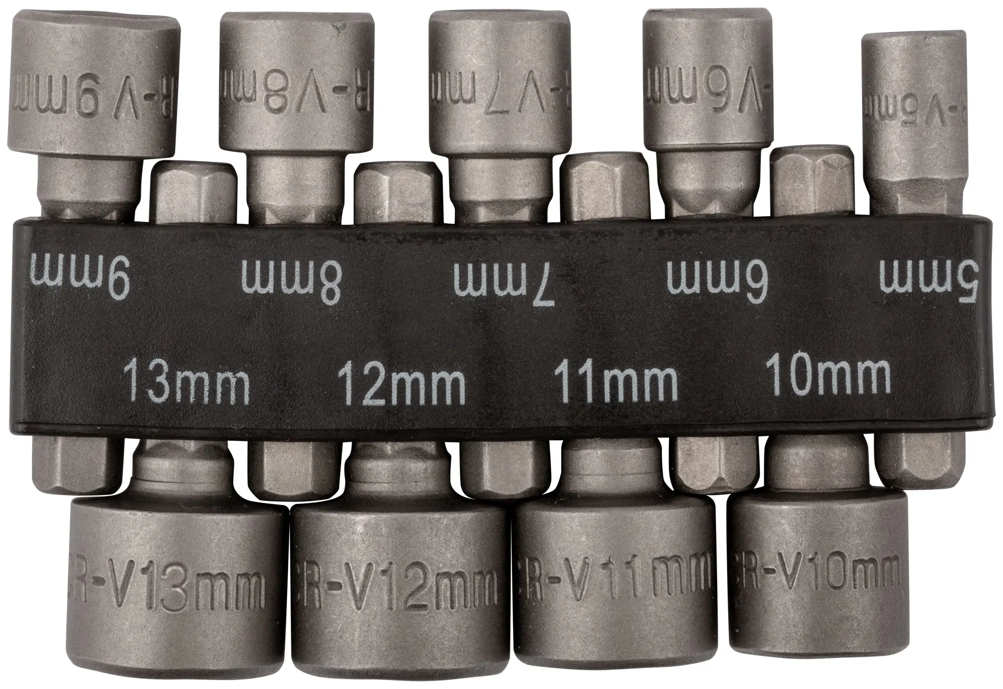 Set усиленных heads CRV 9 PCs (5-13mm) bit head screwdriver drill | Power Tool Accessories