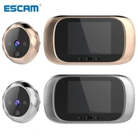 escam hd door viewer long standby video intercom infrared motion sensor night vision camera door bell home security camera