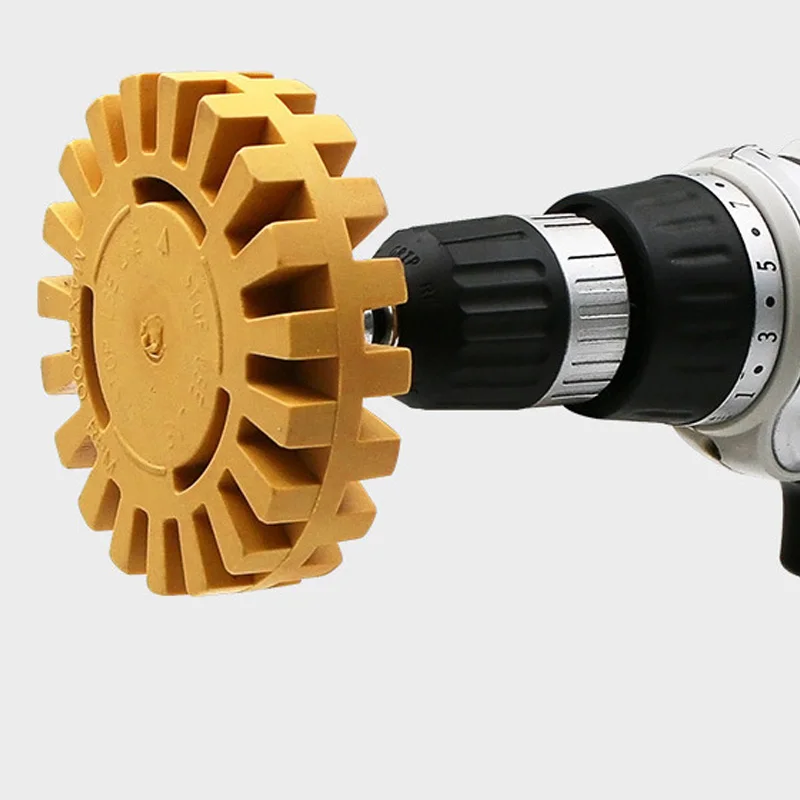 4 дюймовый резиновый шлифовальный круг полировка шин для удаления поверхности