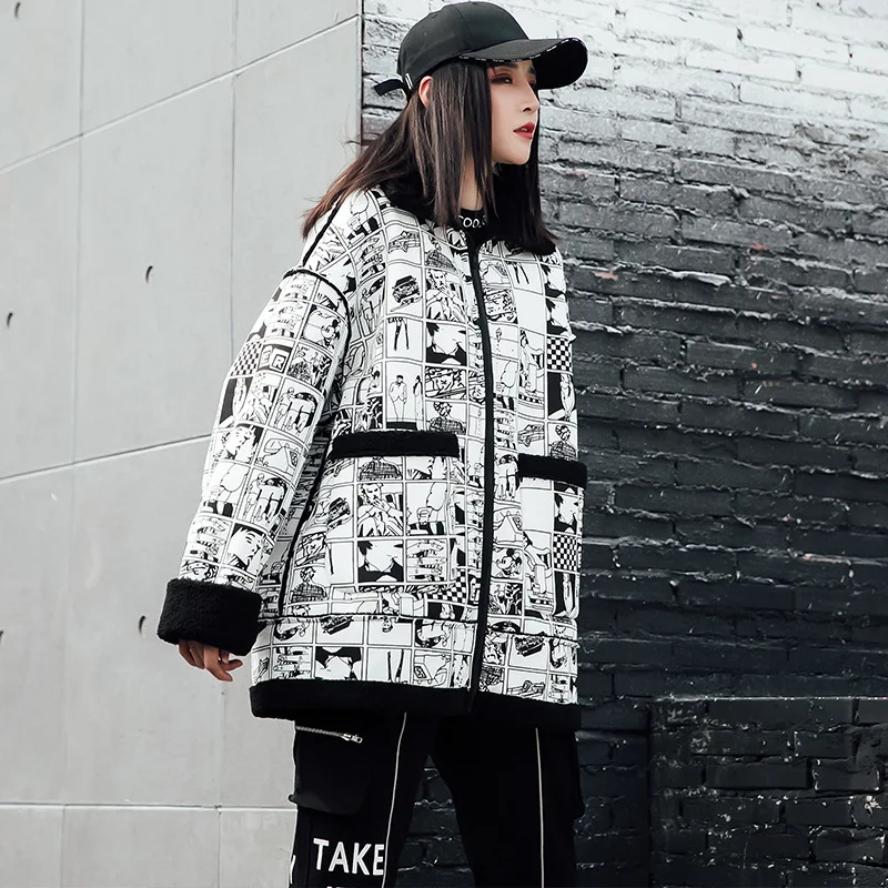 Женская куртка из овечьего меха флисовое пальто BF Толстая теплая парка с меховым