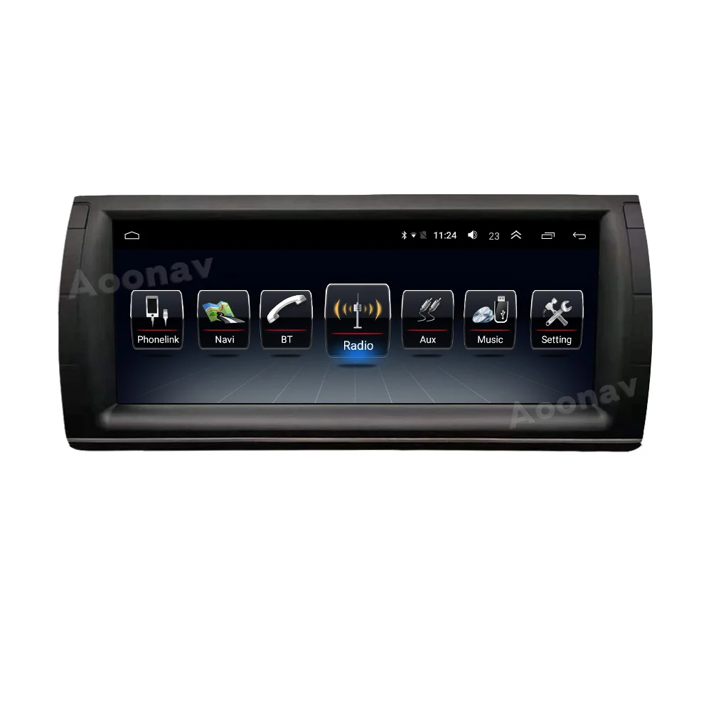 Автомагнитола 2DIN 128 ГБ Android 10 0 для Bmw E39 X5 E53 1996-2006 автомобильный мультимедийный