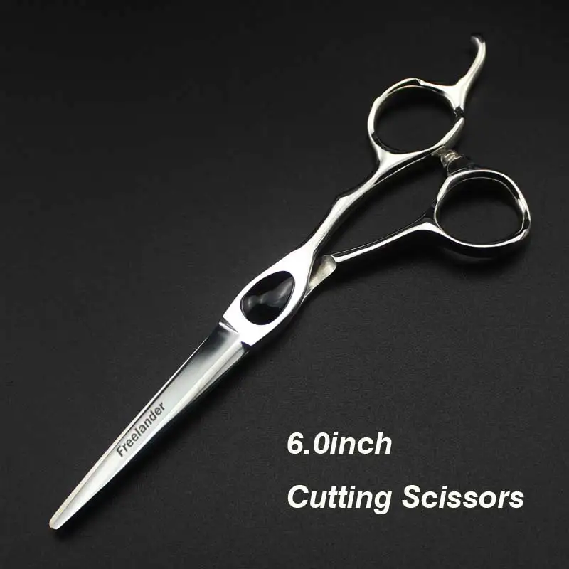 Black Cutting 6 дюймов Парикмахерские ножницы индивидуальный дизайн ножницы для волос Профессиональные парикмахерские инструменты - Цвет: Black Cutting