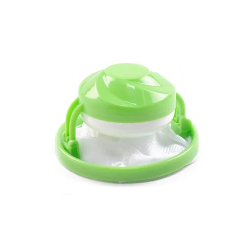 

3 Colors Floating Round Hair Removal Laundry Cleaning Balls Household Reusable Washing Machine Device Mesh Filter Net Bags