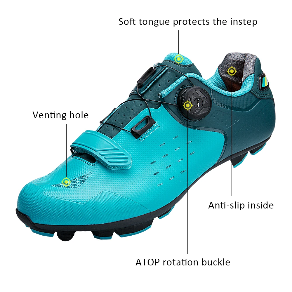 Santic обувь для велоспорта MTB кроссовки противоскользящие профессиональные