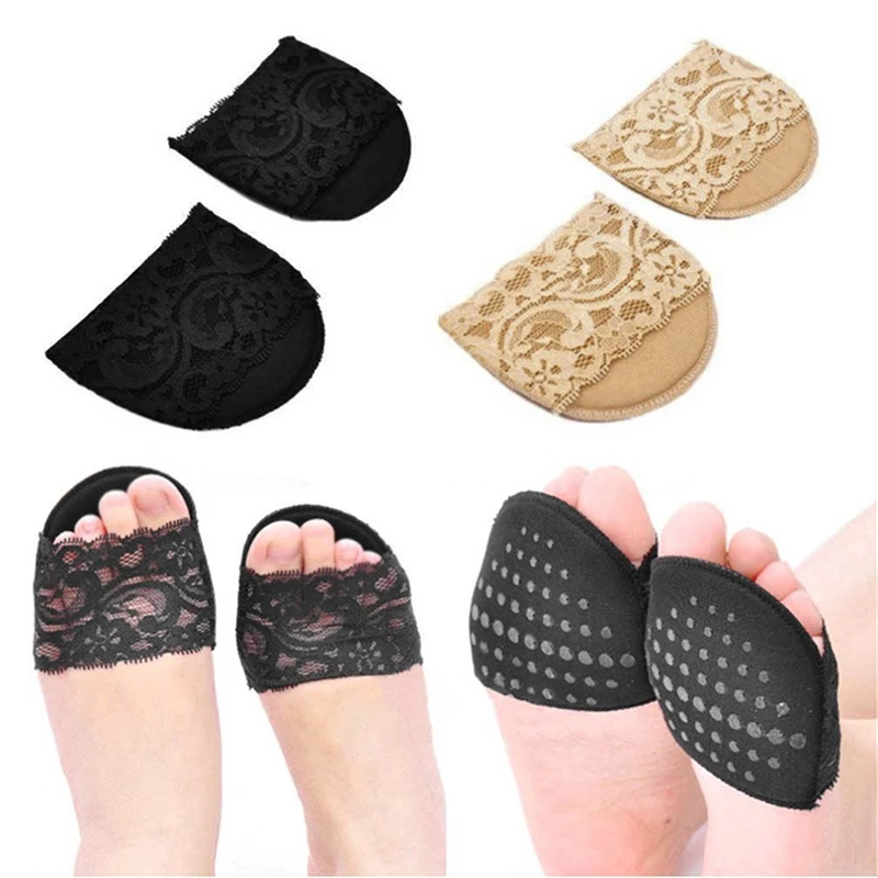 1 пара новинка хит продаж женские невидимые стельки из полиэфирного волокна на